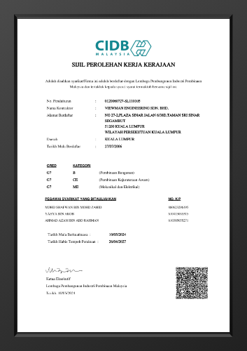 CIDB Perolehan Kerja Kerajaan